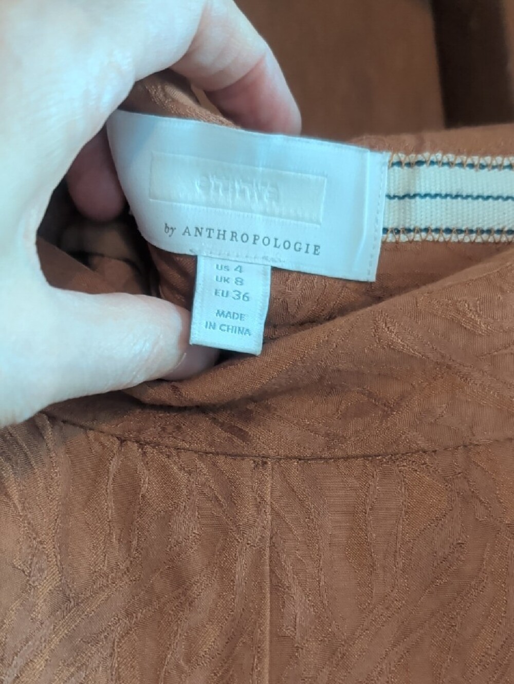 Anthropologie Wide-Leg Jumpsuit in Gold - Picture 2 of 6